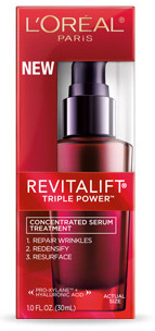 L’Oreal’s new Revitalift Triple Power Concentrated Serum
