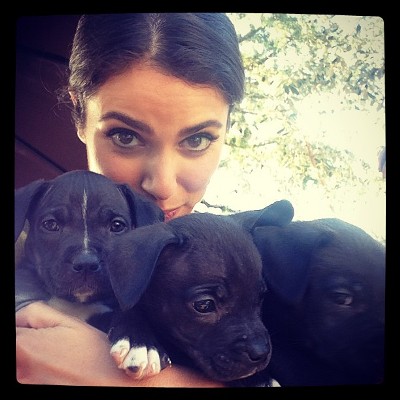 Nikki Reed selfie