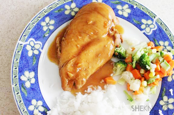 Slow cooker teriyaki chicken