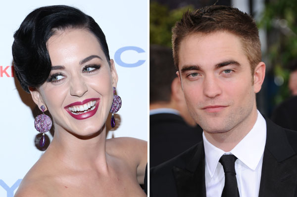 Katy Perry and Robert Pattinson