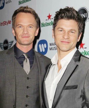 Neil Patrick Harris and David Burtka