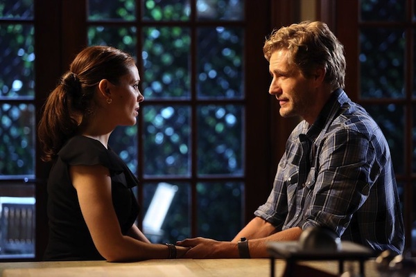 Savi and Harry talk in Mistresses