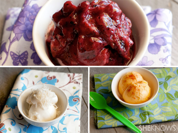 3 easy sorbets made in the blender