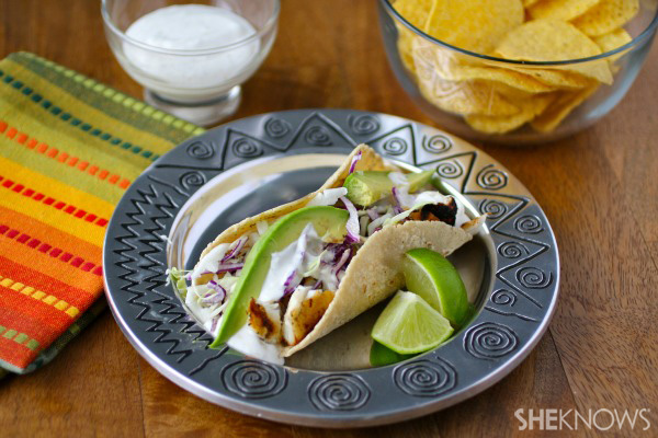 Sunday dinner: Grilled fish tacos with creamy lime dressing