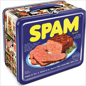 SPAM tin lunch box
