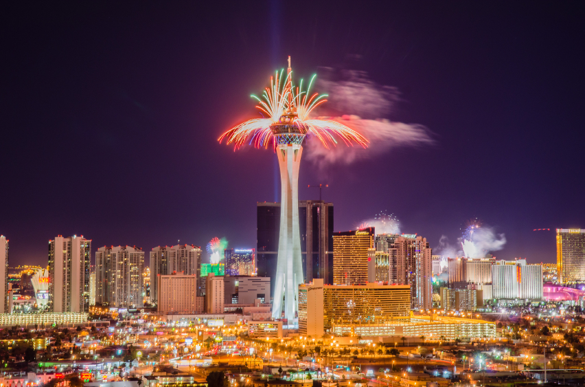 Las Vegas fireworks