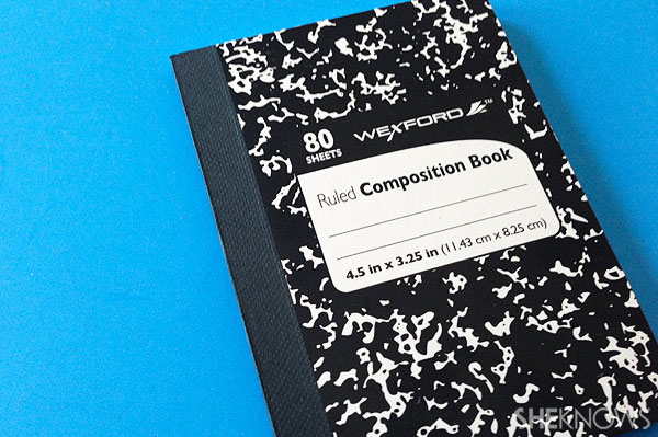 Step 5 small composition book