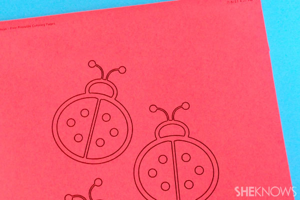 Ladybug template