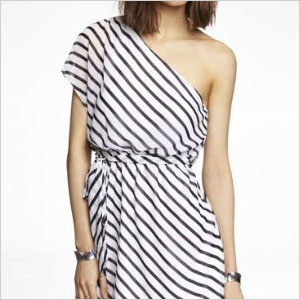 One-shoulder dress