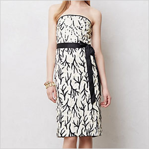 Strapless dress