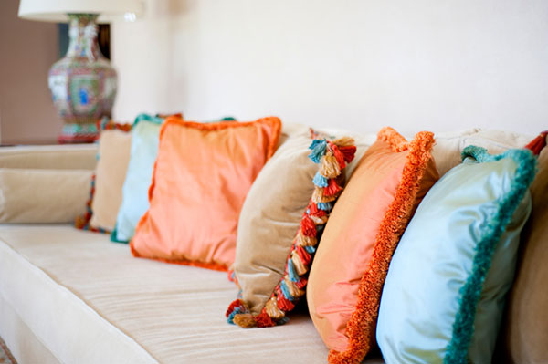 Idea two: Accessorize with pillows