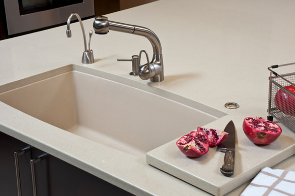 Install an undermount sink