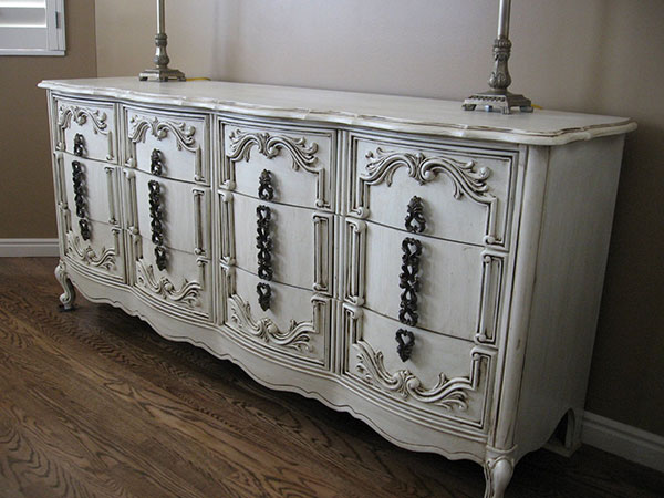 Refinished furniture