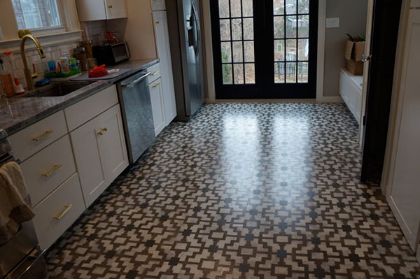 Painted floor