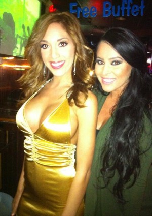Farrah Abraham and Myla Sinanaj