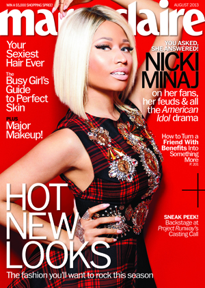 Nicki Minaj covers Marie Claire