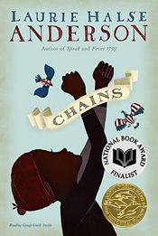 Chains by Laurie Halse book cover