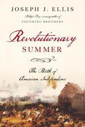 Recolutionary Summer by Joseph Ellis book cover