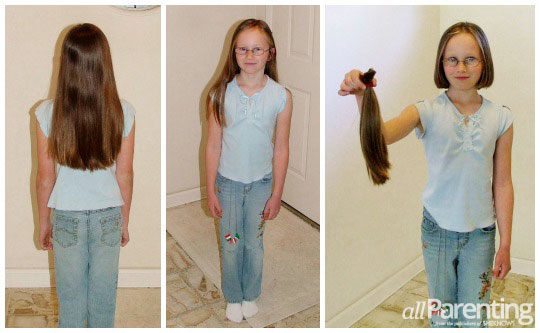 hair donation for kids