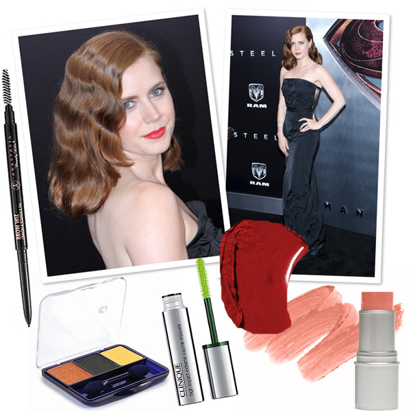 Get Amy Adam's Lady in red makeup look