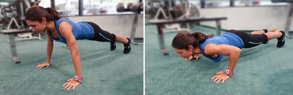 Push-ups for perky boobs