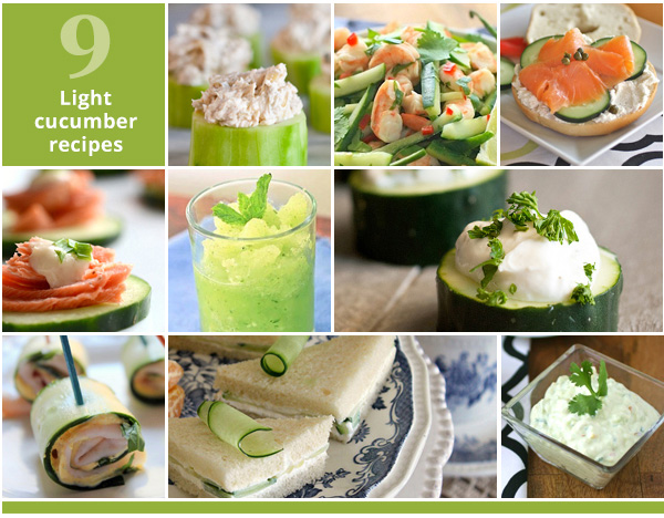 9 Light cucumber recipes | SheKnows.com