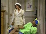 Matchy-match hats: Hilary Banks, Fresh Prince of Bel Air