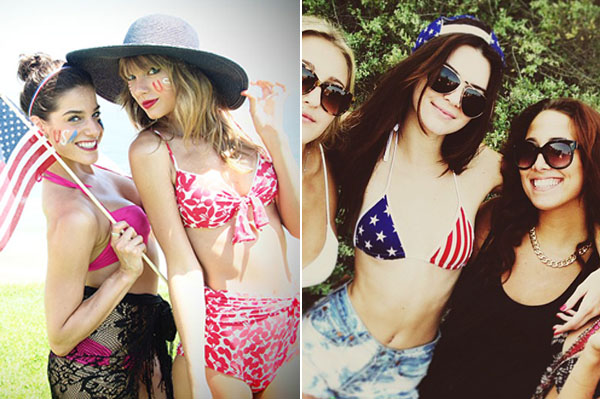Kendall Jenner and Taylor Swift