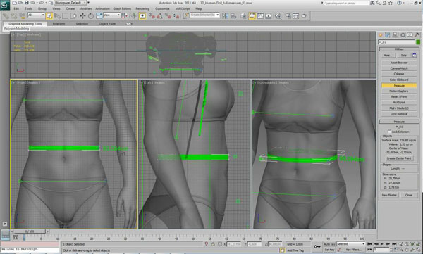 Real Life Barbie measurements
