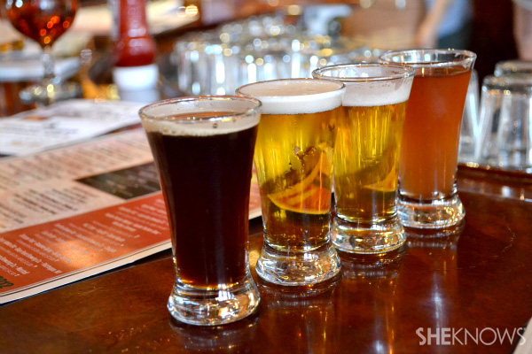 Beer at pub