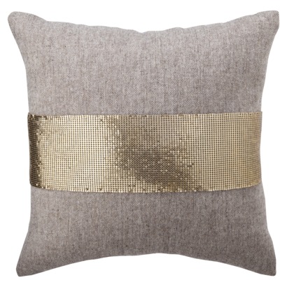 Nate berkus mesh and tweed toss pillow