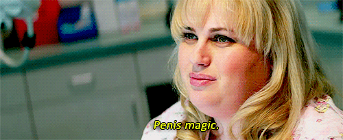 And the guy whose penis looks <b>tiny might</b> get a surprisingly big erection. - rebel-wilson-14-3