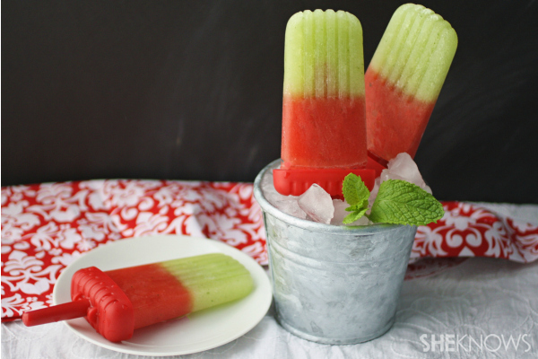 Gluten-free Goodie of the Week: Minty melon pops