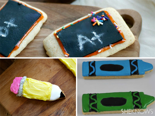 3 Fun back to school cookie desserts