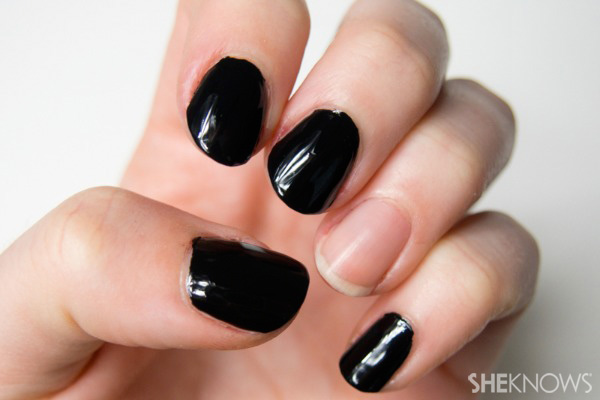 Chanel inspired tweed and fur nails