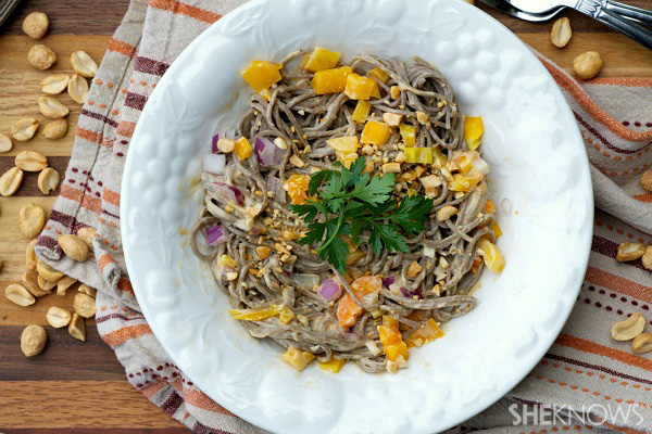 Soba noodles, three ways