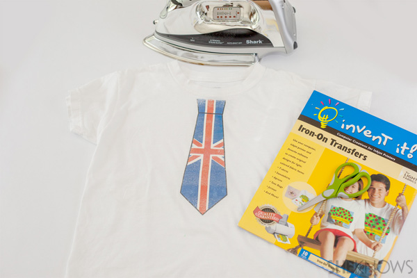 Flag of England tie t-shirt