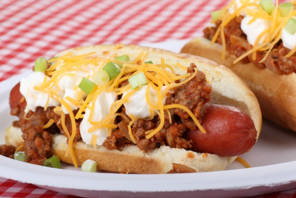 Chili dogs
