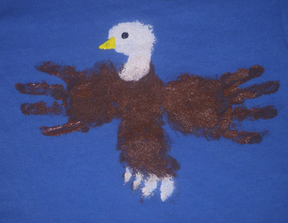 All-American eagle t-shirt