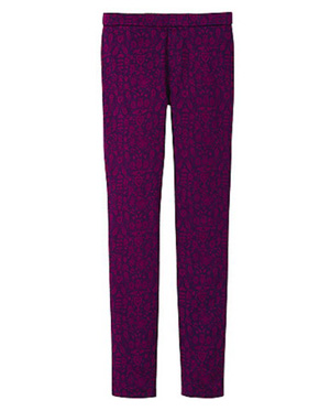 Women print leggings pant