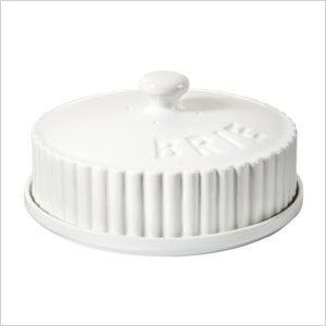 Porcelain Brie server