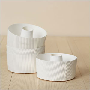 Paper bakeware Bundt pan