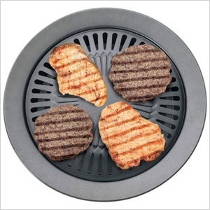 Smokeless indoor stovetop barbecue grill