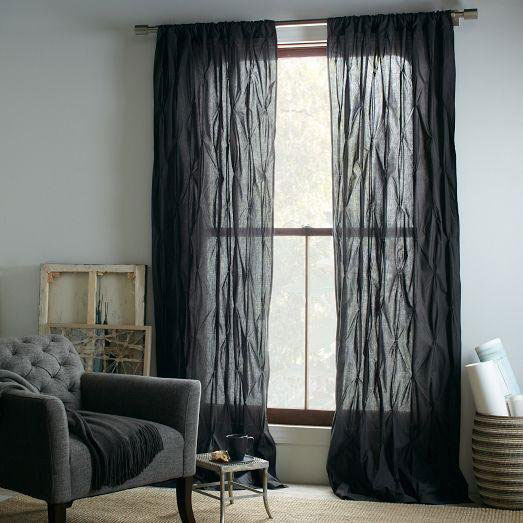 West Elm curtains
