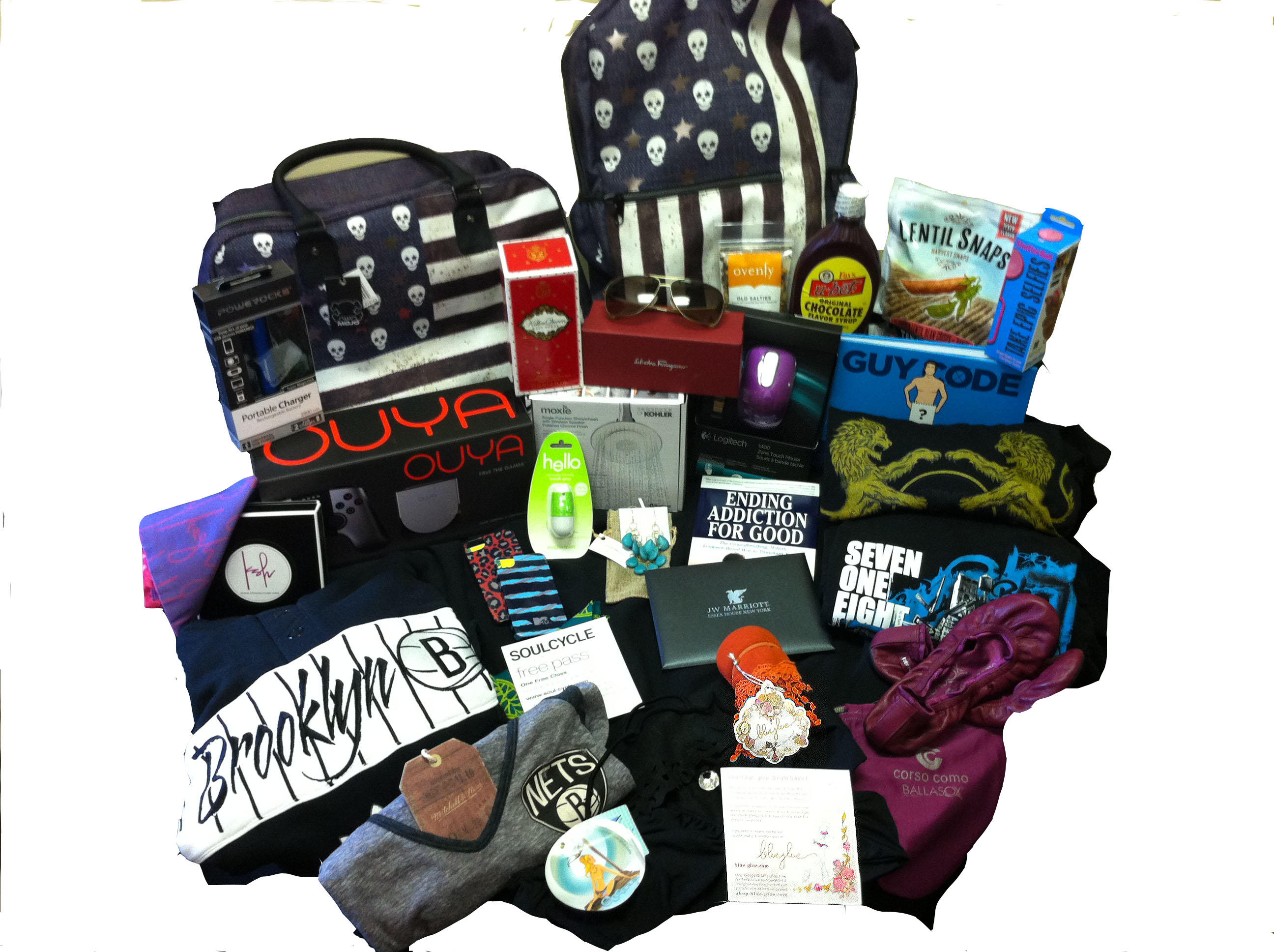 celebrity swag bag items