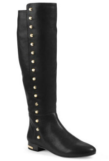 The Ailee flat studded knee boot