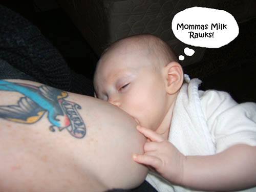 FB banned breastfeeding photo- Shelly