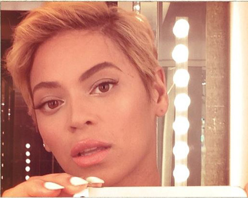 Beyonce pixie haircut