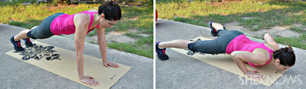 pushup jacks | SheKnows.com