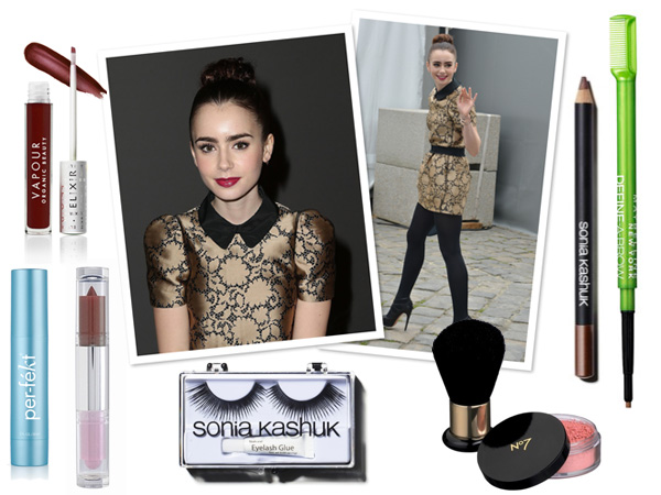 Makeup profile: Lily Collins -- Fairest of them all look